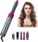 Secador De Pelo Alisador 5 En 1 - Hot Air Hair™ Belleza Tienda Núcleo 